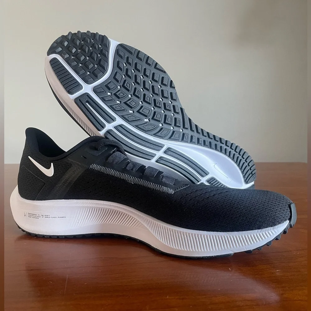 Nike Air Zoom Pegasus 38 (CW7356-002) Black Running Shoes Men’s NWOB - Picture 2 of 5